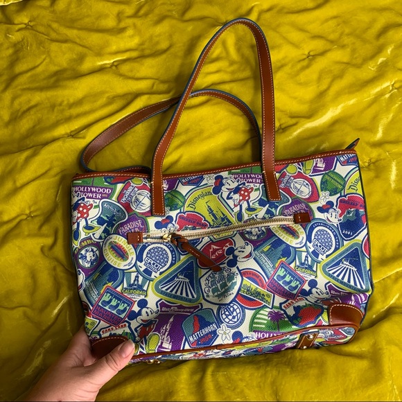 Disney Parks Icons Attractions Dooney & Bourke bag - Picture 4 of 6